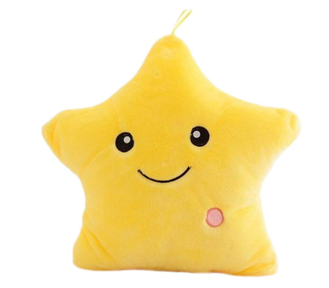 クッション 光る 星型 抱き枕 LED 発光 腰当て 背もたれ インテリア Amazon｜ふく福 LED 発光 光る クッション 抱き枕 可愛い ぬいぐるみ